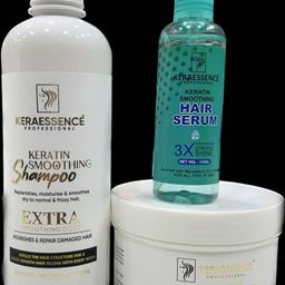 generic KERAESSENCE PROFESSIONAL SHAMPOO MASK AND SERUM SET OF 3 image 1