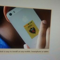 RadBlok Anti Radiation Chips for Mobile Phone | Clinically Tested | Patented Technology, Tested and Proven | Reduces Stress | Improves Heart and Brain Health (Golden) image 5