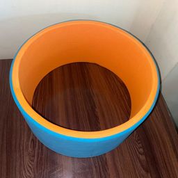 Luvottica Yoga Wheel - A Perfect Prop For Any Level of Yoga Enthusiast, Help Stretch, Flexibility, And Balance | Big Circle Wheel For Abs, Home Training, Back Pain, Stretching, Back Bends,Sweat Resistant |13 Inches Diameter image 2