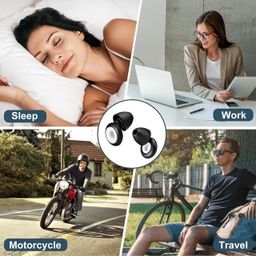 ADVENTURE ALLEY 2 Ear Plugs – Ultra-Comfy Reusable Noise-Reducing Earplugs For Sleep, Deep Focus, Travel, Noise Sensitivity | Flexible Hearing Protection | Customizable Fit | 24dB (SNR) Noise Reduction image 2