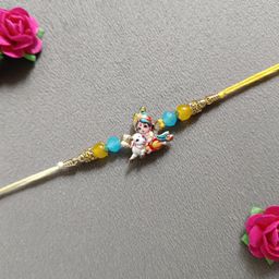 All Cute Things Bal Krishna Charm Rakhi - Multi-image-42