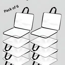 Ajabh Black Set of 6 Regular Multi-Utility Organisers-3