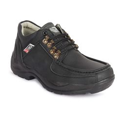 RYKO Unisex Leather Trekking Shoes-10