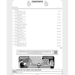 oswaal books Oswaal One For All Question Bank + One For All Workbook (NCERT & CBSE) Class 7 Mathematics (Set of 2 Books) | Updated As Per NCF For Latest Exam image 2