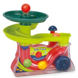 NEGOCIO Interactive Busy Ball Popper Toy for Toddlers - Ball Drop and Roll Active Musical Toy with 5 Colorful Ball Popping Game for Toddler Motor Skills Development, Sensory Play for Kids- PACK OF 1- COLOR MAY VARY image 2