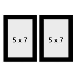 eCraftIndia Memory Wall Collage Photo Frame - Set of 2 Photo Frames for 2 Photos of 5"x7" image 3