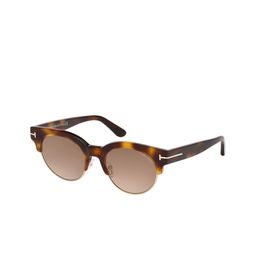 Tom Ford Women Brown Lens & Brown Round Sunglasses with-image-16