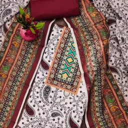Maroosh Embellished Unstitched Dress Material-image-75