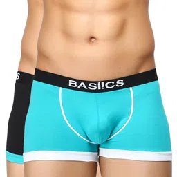 BASIICS by La Intimo Men Pack of 2 Trunks BCSTR020B024 image 1
