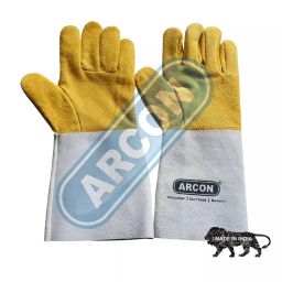 Arcon Universal Thumb Leather Gloves 14" with full KEVLAR thread stitching and linig inside-61