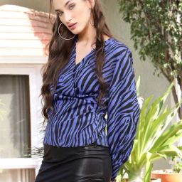Sera Blue Printed Top-picture-43