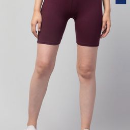 HIRRUX Women Skinny Fit Low-Rise Cycling Sports Shorts-picture-34