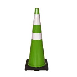 RS PRO Weighted Green 90 cm PVC Traffic & Safety Cone, 2041791-image-16