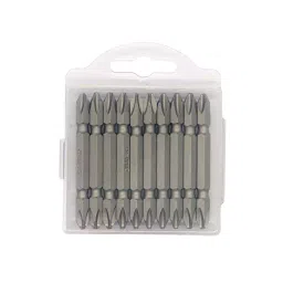 H9 6.35 mm (1/4 inch) Hex Ended Power Screw Driver Bit Chrome Finish 6.35mm X 65mm-7
