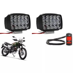 Cartronics 15  LED Fog Light With On/Off Switch  for Hero XPulse 200 (Set of 2 Pcs)-33