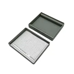 SSU Grey 25 Slides Box for Microscope for Laboratories-9
