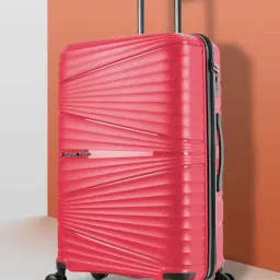 Nasher Miles Mumbai Hard-Sided Polypropylene Check-in Luggage Red 28 inch |75cm Trolley Bag-image-83