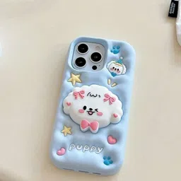 CASE CREATION Cartoon Characters Printed iPhone 16 Plus Bumper Case Mobile Accessories image 5