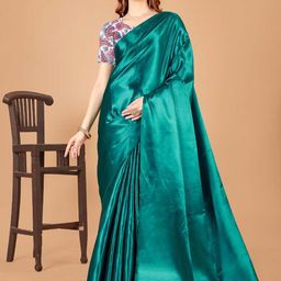 Aruna Sarees Satin Saree-image-71