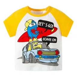 StyleCast Kids Printed Drop-Shoulder Sleeves T-shirt-image-76