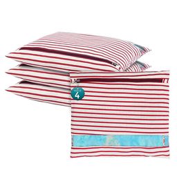 Kuber Industries Maroon Set of 4 Regular Multi-Utility Organisers-18