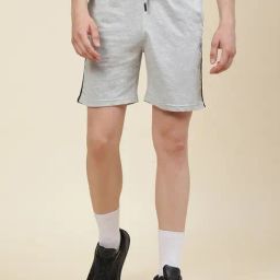 Cloak & Decker By Monte Carlo Light Grey Regular Fit Bermuda Shorts-image-49