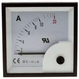 RS PRO Analogue Panel Ammeter 0-20 A AC Moving Iron, 9010346-image-57