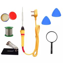 Fadman 6 In 1 Type-4 Soldering Kit with Mobile Opener 25 W Corded Flat Copper, Iron & Nickle Tip-18