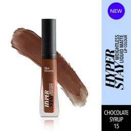 Blue Heaven Hyper Stay Weightless Liquid Matte Lip Colour Chocolate Syrup 15 - 6 ml-image-19