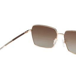 John Jacobs Full Rim Rectangle Sunglasses with Polarised and UV Protected Lens 147918 image 4