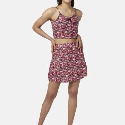 People by Pantaloons Pink Printed Co-Ords Set-image-51