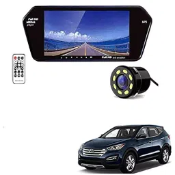 Auto Pearl CBP136 17.78 cm (7 Inch) Screen with Bluetooth & Touch Panel + 8 LED Reverse Camera for Santa Fe-image-72