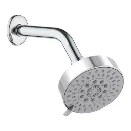 Pro Home High Flow Shower 3 Spray Multi Mode Round Shape Chrome Finish Silver Wall Mount-8