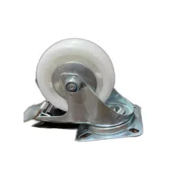 SUWAS TROLLEY STORE 4x2 Inch 125 Kg Nylon Swivel with Brake Castor Wheel 4x2-125-BR-Nylon-image-76