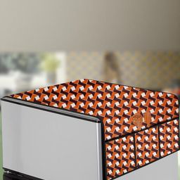 The Furnishing Tree Orange PVC Air Conditioner Cover-image-93