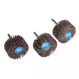 RS PRO Aluminium Oxide Flap Wheel 40mm Diameter P40 P80 P120 Grit, 1895757-picture-20