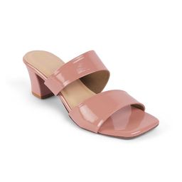 Tresmode Leather Block Heel Sandals-46