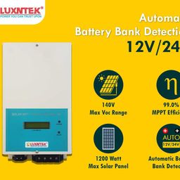 luxntek Solar MPPT Charge Controller SMU | 12V/24V - 50Amp | Max Voc- 140V | Max Watts - 1200W | Non Configurable Parameters image 4