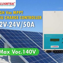 luxntek Solar MPPT Charge Controller SMU | 12V/24V - 50Amp | Max Voc- 140V | Max Watts - 1200W | Non Configurable Parameters image 3
