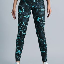 CULT Women Navy Pacer AOP Comflex Tights-picture-30