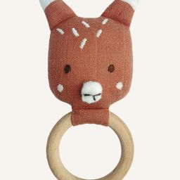 Abracadabra Organics Collectible Teether Fox - Red-16