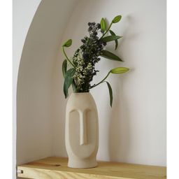 Purezento 1 Inch Viso Vase- Beige-22