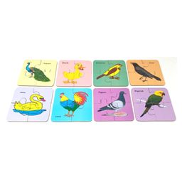A&A Kreative Box Birds Wooden Puzzle Set  ( Set of 8 Puzzles ) -32 Pcs-14