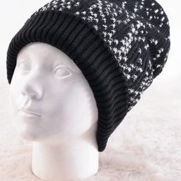 Pine Kids Knit Designed Winter Caps - Black-image-60