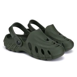Priaansha Kids Wave Designed Clogs - Green-image-48
