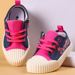 Cute Walk by Babyhug Lace Up Closure Casual Shoes with Sequin Applique - Fuchsia-image-7