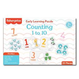 fisher-price Fisher Price 20 Pieces Early Learning Self Correcting Number & Learn to Count Puzzle Counting 1 to 10 - 20 Pieces image 3