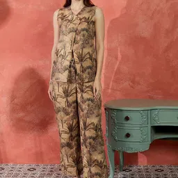 IVY BY KIBO Printed Vest Top & Trousers Co-Ord Set-picture-17
