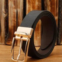 LOUIS STITCH 
Men Italian Leather Textured Reversible Belt-image-75