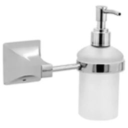Somany Lotion Dispenser French Collection Giza Series Chrome Finish Metal Body Wall Mount, 272151340071-13